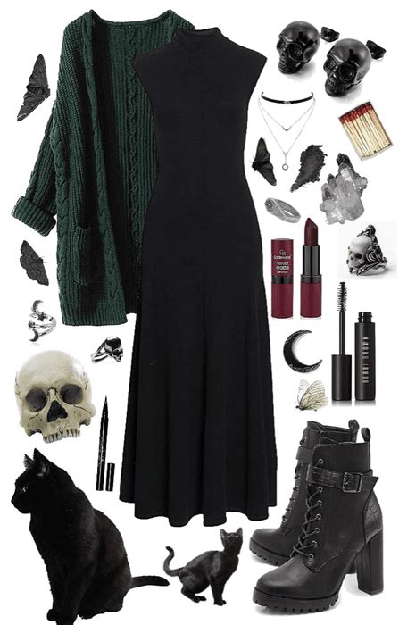 Conflicting witch outfit